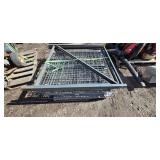 Industrial Pallet Rack Frames - Wire Decking & Cross Braces