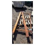 Industrial Pallet Rack Frames - Wire Decking & Cross Braces