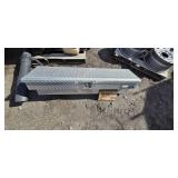 Aluminum Diamond Plate Toolbox with Lid - Truck Bed/Trailer Storage
