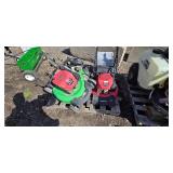 Mixed lot of Push Mowers