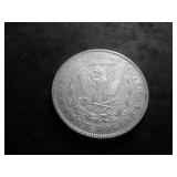 1878 Morgan Silver Dollar 7 Over 8 Tailfeathers
