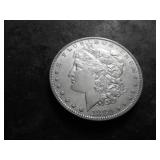1880 0 Micro Morgan Silver Dollar