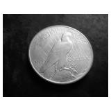 1934 D Double Die Strike Peace Silver Dollar