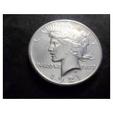 1921 Peace Silver Dollar High Relief Strike