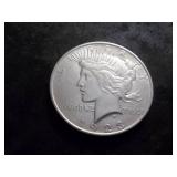 1923 D Peace Silver Dollar