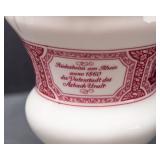 Vintage Rastal – “Rüdesheim Rhein Anno 1860” Goblet & Plate Set (12 Pc)