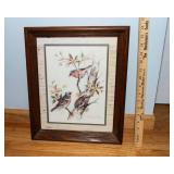 Paul Whitney Hunter Bird Wall Art – Framed Print (13” x 16”)