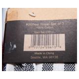 Brand New 100% Cotton Dish Towels – 3 Packs (9 Towels Total)