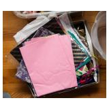 Assorted Wrapping Paper, Ribbons & Bows – Holiday & Event Gift Wrap Set with Storage Container