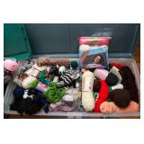 Assorted Yarn & Knitting Needles