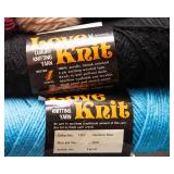 Assorted Yarn & Knitting Needles