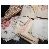 Vintage Embroidered Linens – Assorted Set