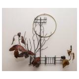 Vintage Handcrafted Metal Wall Art