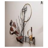 Vintage Handcrafted Metal Wall Art