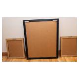 Set of 3 Framed Wall Art Pieces – Assorted Sizes