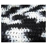 Two Crocheted Throw Blankets