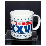 Minnesota Vikings Fan Lot – Hat & Super Bowl 1992 Mug