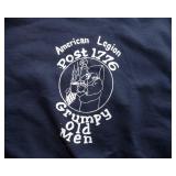 American Legion Post 1776 “Grumpy Old Men” Sweatshirt – Navy – Size XL