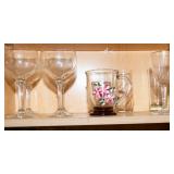 Cabinet Of Glassware