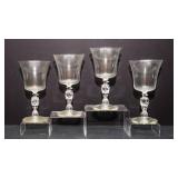 Libbey “Liberty Bell” Wine Glasses – Set of 4