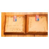 Set of 4 Framed Wall Art Pieces