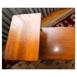 Two-Tier Wooden Side Table
