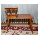Two-Tier Wooden Side Table