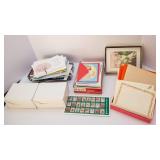 Variety Of Vintage Greeting Cards And Envelopes