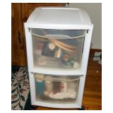 Crafting Mystery Lot with Storage Container – Assorted Craft Supplies
