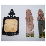 Ole & Lena Style Oven Rack Puller & Cast Iron Kitchen Prayer Trivet