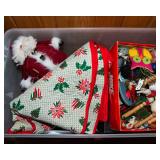 Christmas Decor Mystery Lot - Storage Totes Included!
