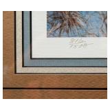 Jim Kasper “Autumn Medley – Whitetail Deer” Framed Print – Wild Wings Collection (1989, Signed & Numbered)