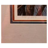 John S. Wilson Framed Signed & Numbered Print – “Two Eagles” (508/950, 36” x 28”)