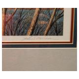John S. Wilson Framed Signed & Numbered Print – “Two Eagles” (508/950, 36” x 28”)
