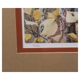 Chris B. Christianson Framed Wildlife Prints – “Summer’s End” Wood Ducks & Mallards (Signed & Numbered, 30.5” x 27.5”)