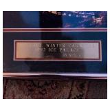 Minnesota Wall Art Lot – St. Paul Winter Carnival Ice Palace (1992) & Loon Photograph