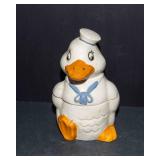 Vintage Sailor Duck Cookie Jar