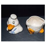 Vintage Sailor Duck Cookie Jar