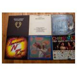 Set of 6 Vinyl Record Albums – Assorted Titles