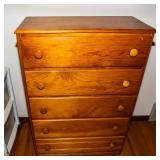 Vintage Pine Chest of Drawers