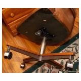 Faux Leather Swivel Office Chair