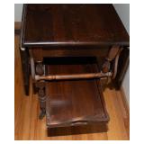Vintage Drop-Leaf Bar Cart / Tea Cart – Walter of Wabash