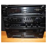 Sony Turntable & Stereo System with Speakers ( Sony LBT-D105 Stereo System)