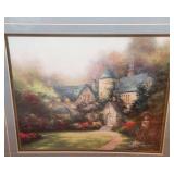 Thomas Kinkade “Beyond Autumn Gate” Wall Art – 14” x 14”