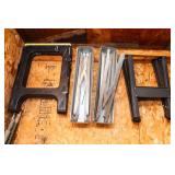 Set of 3 Pairs of Sawhorses – Assorted Work Supports