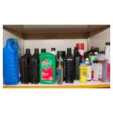 Assorted Garage Chemicals Lot – Oils, Spray Paint & Misc. Supplies