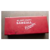Milwaukee Heavy Duty Sawzall – With Metal Case