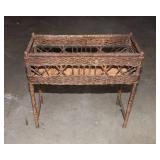 Wicker Plant Stand – 27.5” W x 10.5” D x 28.5” H