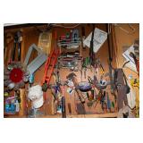 Whole Wall of Garage Items & Tools