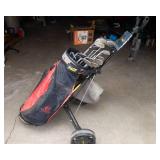 Golf Clubs & Bag – Assorted Set